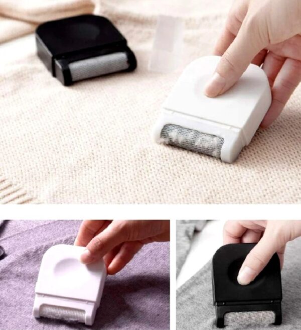 Portable clothes lint remover